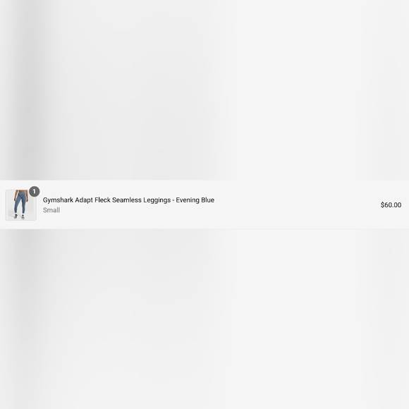 Gymshark Adapt Fleck Seamless Leggings - Evening Blue - Small - Picture 5 of 5